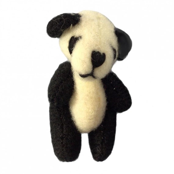 Melody Jane Puppenhaus-Zubehör – Weißer Teddybär Miniatur, Ca. 42 Mm, Für 1:12 Maßstab