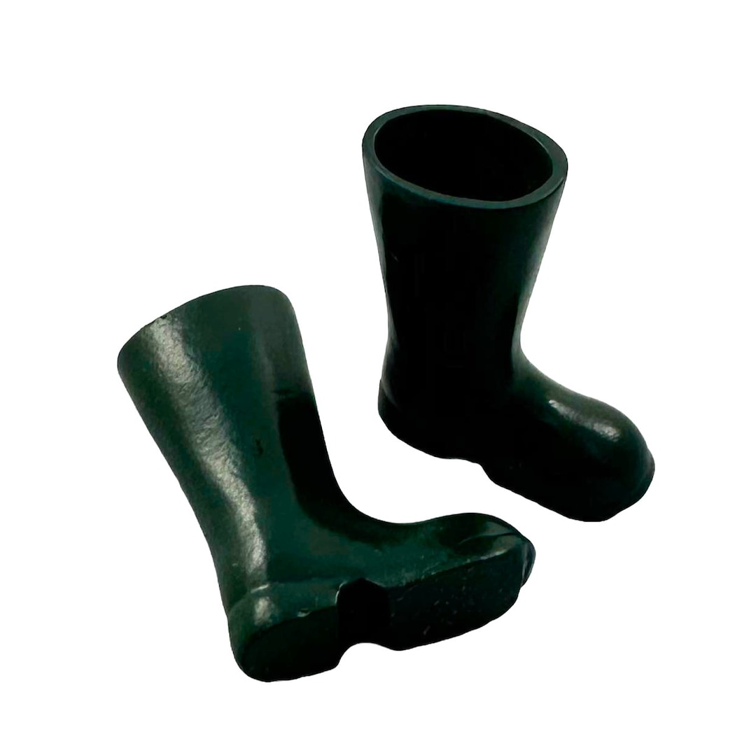 Melody Jane Puppenhaus Gummistiefel 1:12 – Gartenzubehör Für Miniatur-Szenen, 34 Mm Hoch