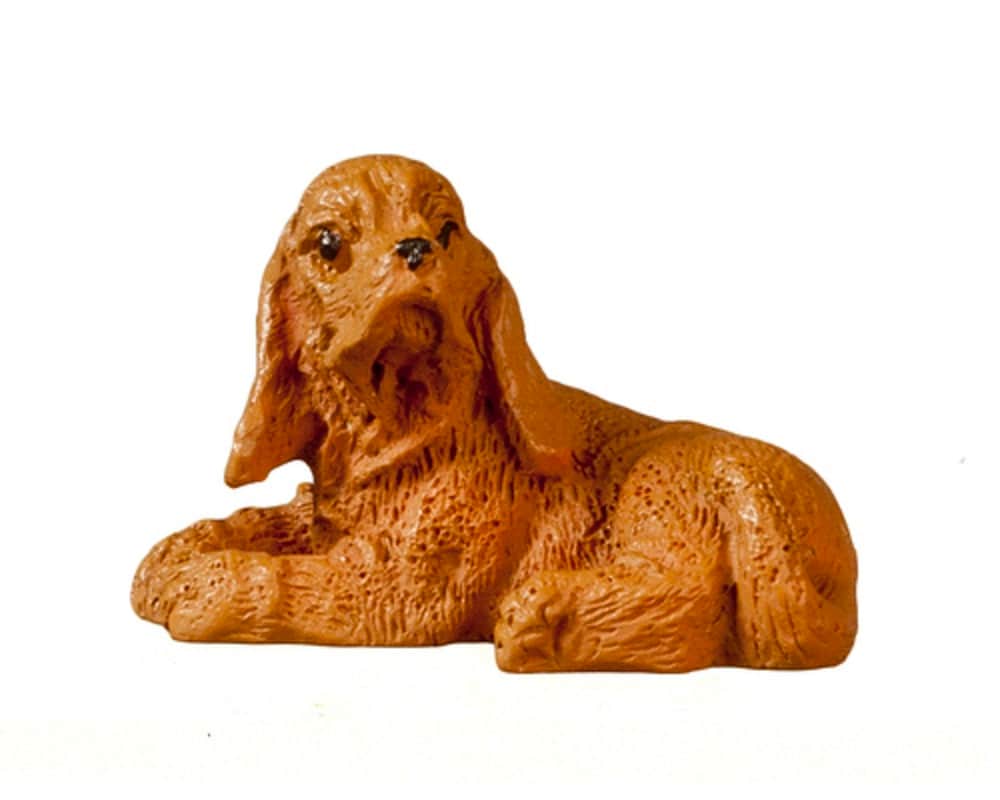 Miniature cocker spaniel figure - Etsy 日本