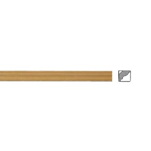 Dolls House Cornice 23&quot; x 9/16&quot; Coving 600mm x 14mm Bare Wood
