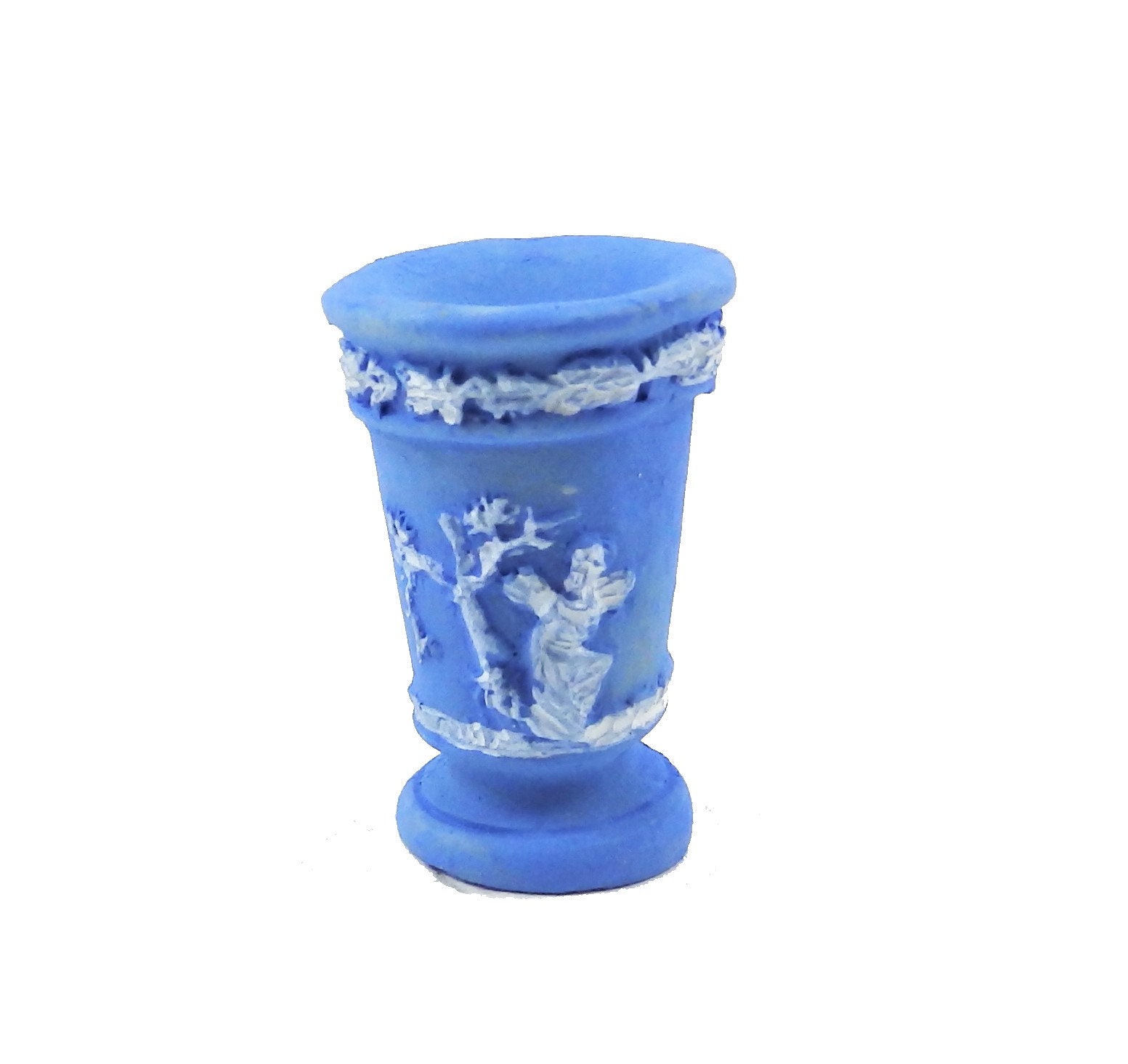 Wedgwood blue vase - Etsy 日本
