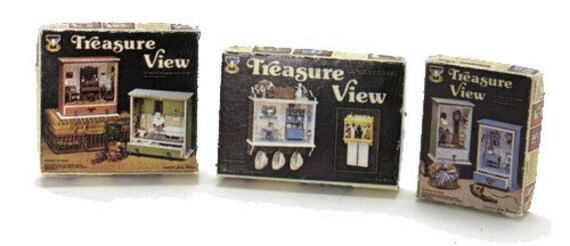 Farrow Industries Treasure View 3 Scatole Kit Miniatura – Casa Delle Bambole Negozio Accessori Scala 1:12 - 4
