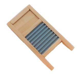 Dolls House Victorian Wash Board Washboard Kitchen Laundry Accessory