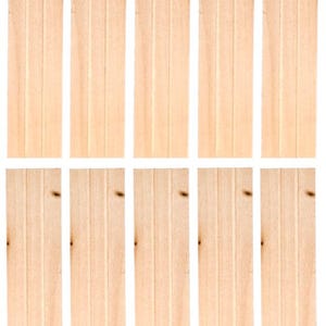 Dolls House Economy Grooved Shutters 1:12  Laser Cut Window Accessory 5 Pairs