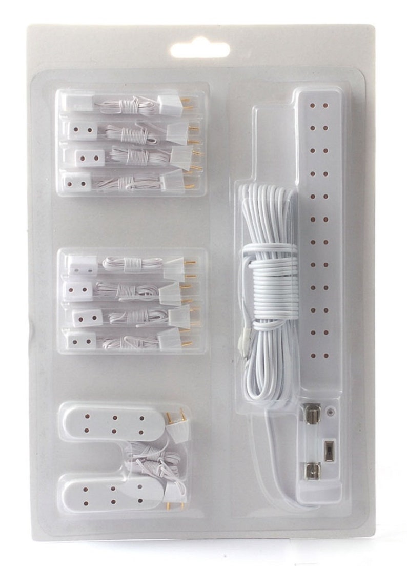 Dolls House Lighting Wiring Kit Socket Power Strip Extensions Etsy UK