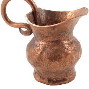Dolls House Pioneer Copper Water Jug Pitcher Kitchen Camping Wagon Accessory