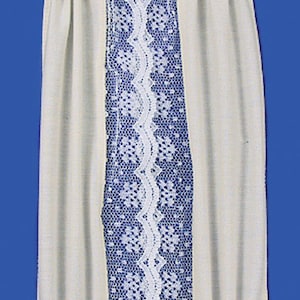 Dolls House Beige Curtains Drapes White Net on Rail Miniature Window Accessory