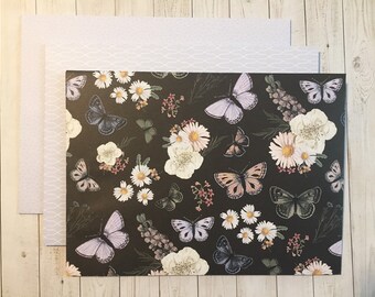 Handmade Greeting Card Mailer Animal Print Envelopes Snail Mail Planner Accessories Junk Journal Paper Stationery Set