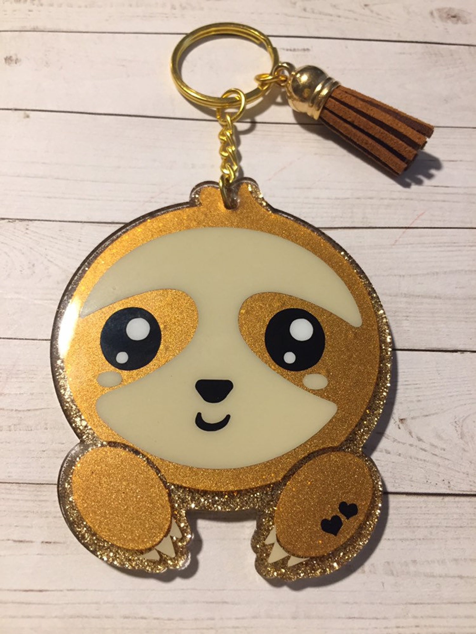 Sloth Keychain Sloth Accessory Gift for Her Gift for New - Etsy UK