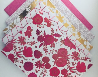Handmade Greeting Card Mailer Animal Print Envelopes Snail Mail Planner Accessories Junk Journal Paper Stationery Set