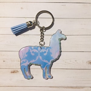 Lama Schlüsselanhänger, Lama Zubehör, Geschenk für Mama, Geschenk für neue Fahrer, Geburtstagsgeschenk für sie, Lama Weihnachten Strumpf Stuffer, Lama Schlüsselanhänger