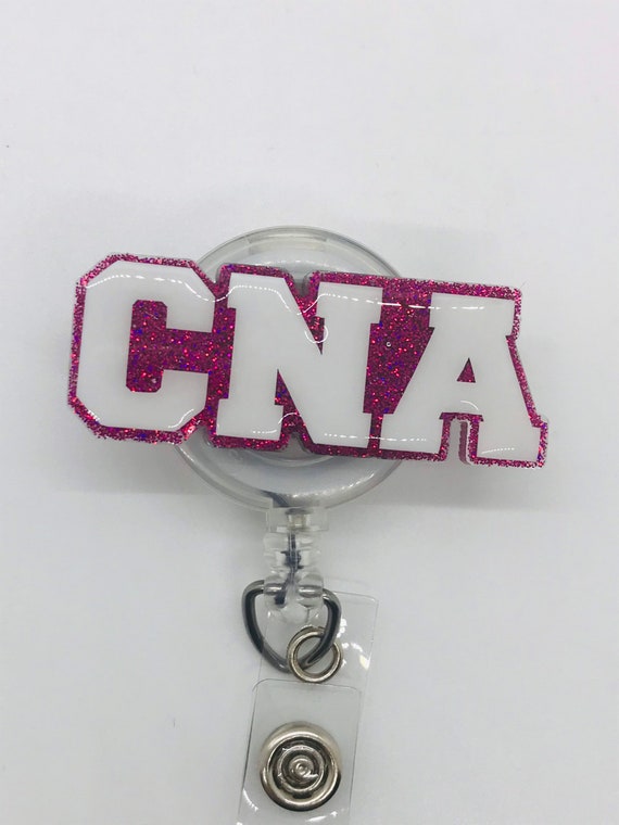 CNA Badge Reel, Nursing Assistant Badge Reel, Healthcare Gift, Nursing  Support Gift, CNA Week, Nurse Assistant Gift, Retractable ID Holder 