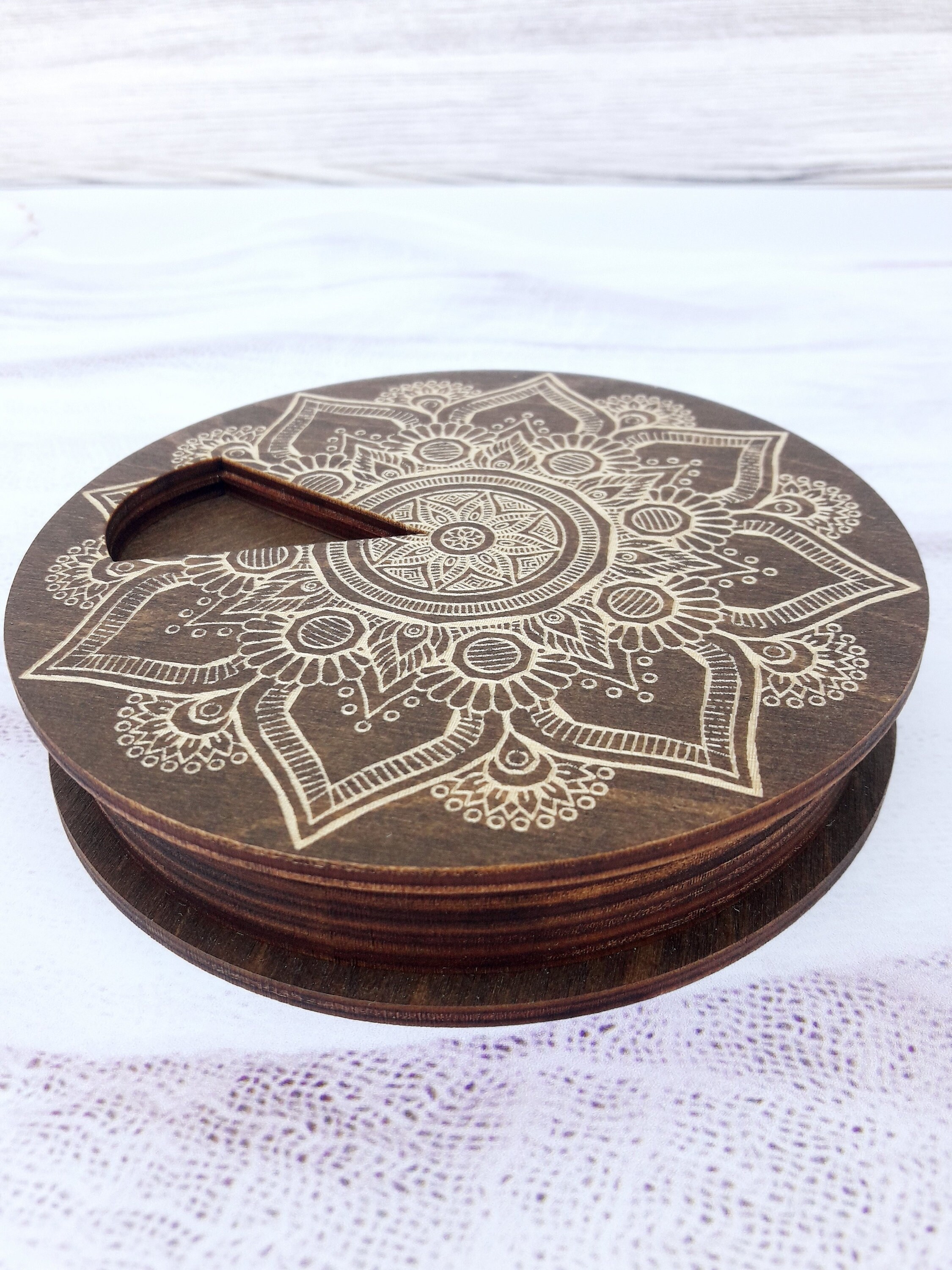 Wooden 7 Day Pill Box Pill Organizer 7 Day Cute Pill Box Wood Etsy