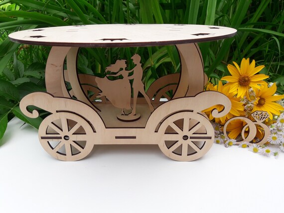 Wooden Wedding Cake Stand Custom Cake Stand Wood Bride And Etsy