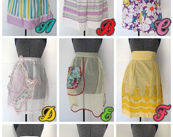 Vintage Apron Collection III