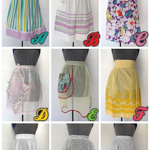 Vintage Apron Collection III