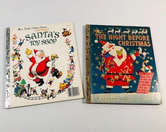 The Night Before Christmas * A Little Golden Book * Clement C Moore ...