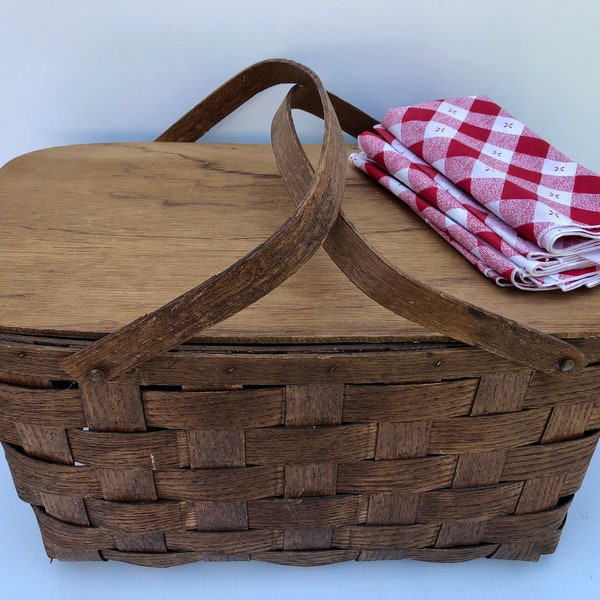 Primitive Basket Etsy