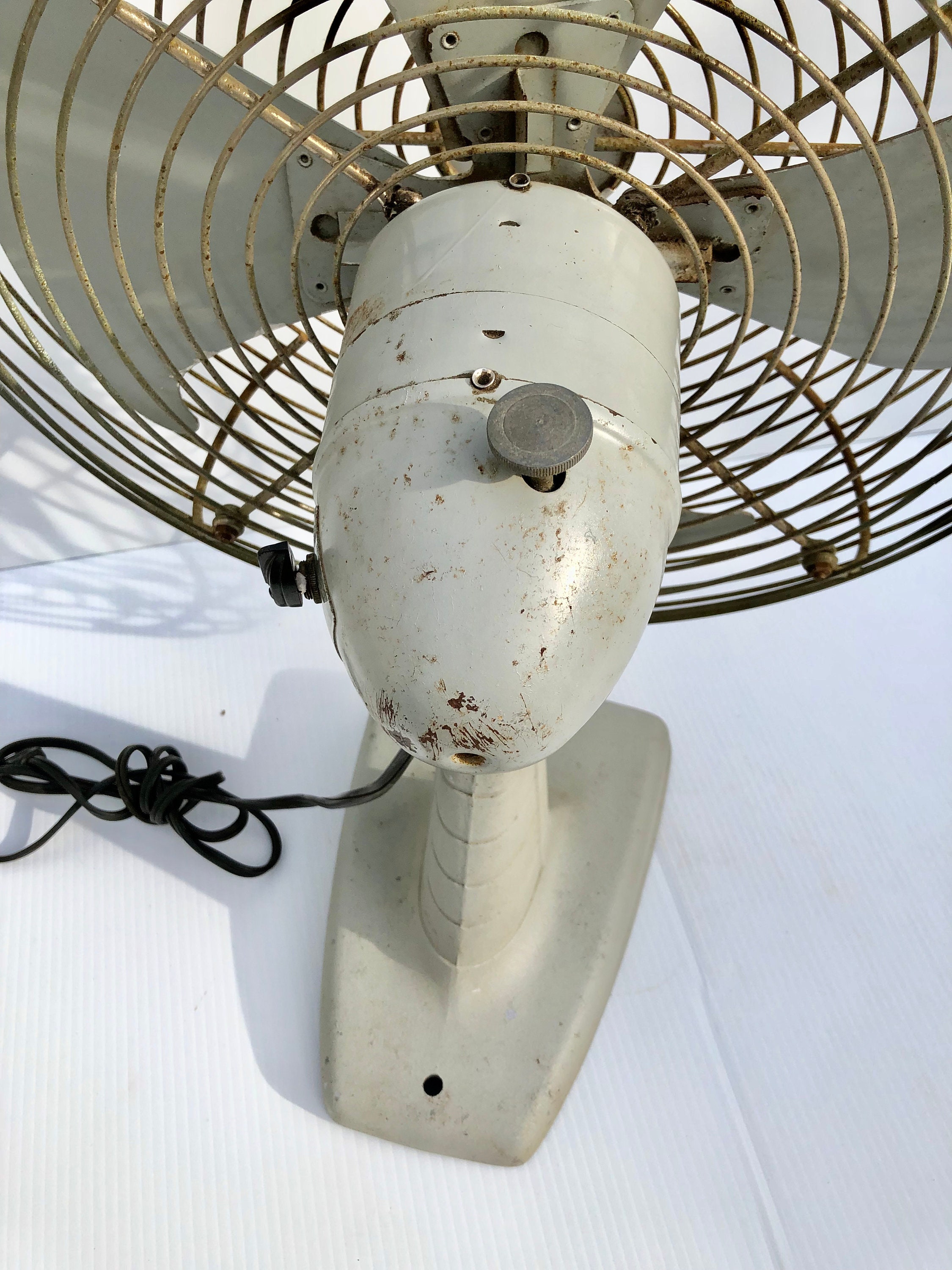 Vintage Dominion Oscillating Table Fan, Heavy Industrial Design - Etsy