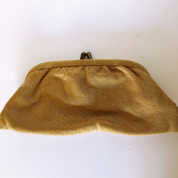 VINTAGE | pair of gold clutch purses - image 4