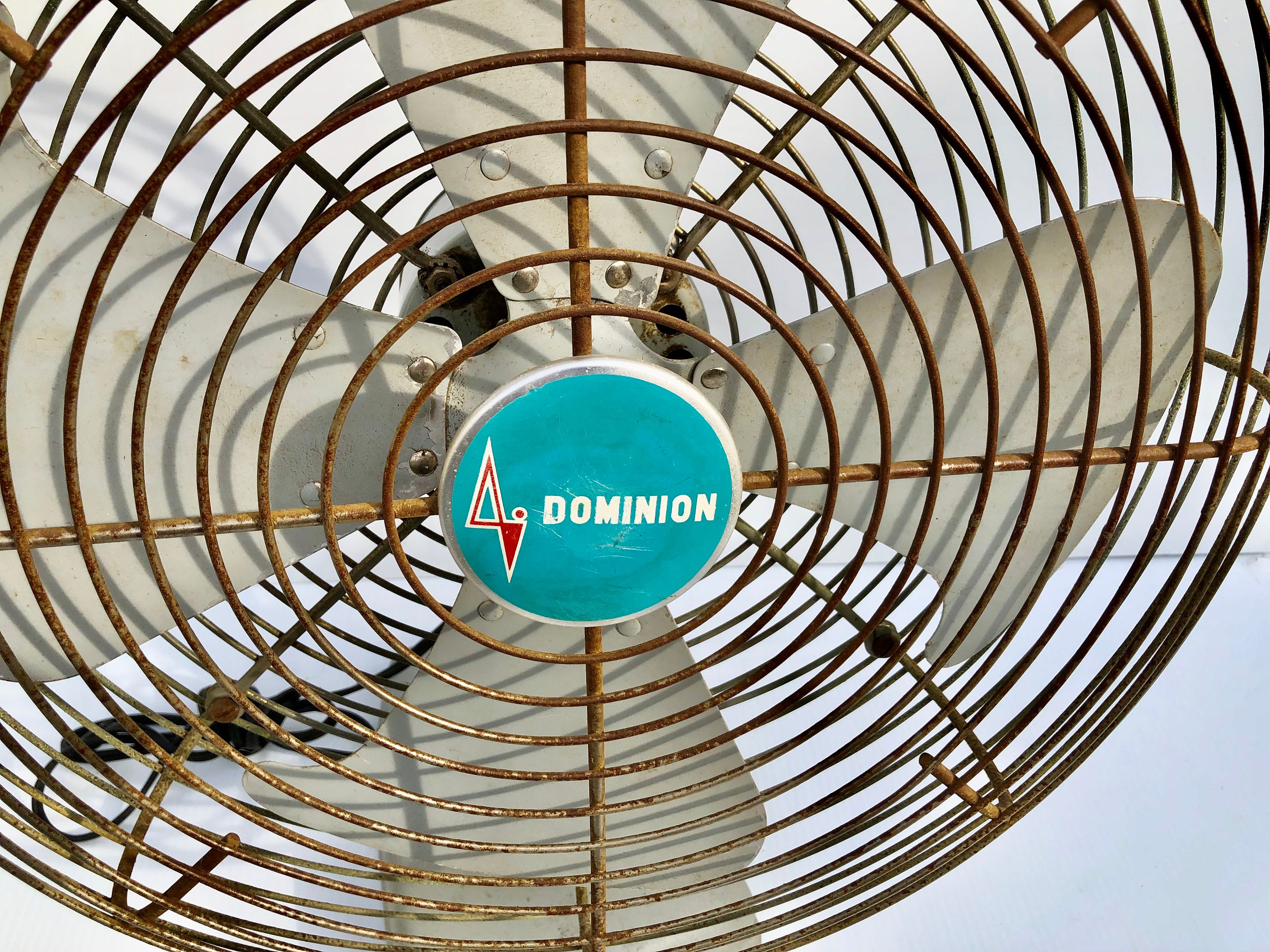 Vintage Dominion Oscillating Table Fan, Heavy Industrial Design - Etsy