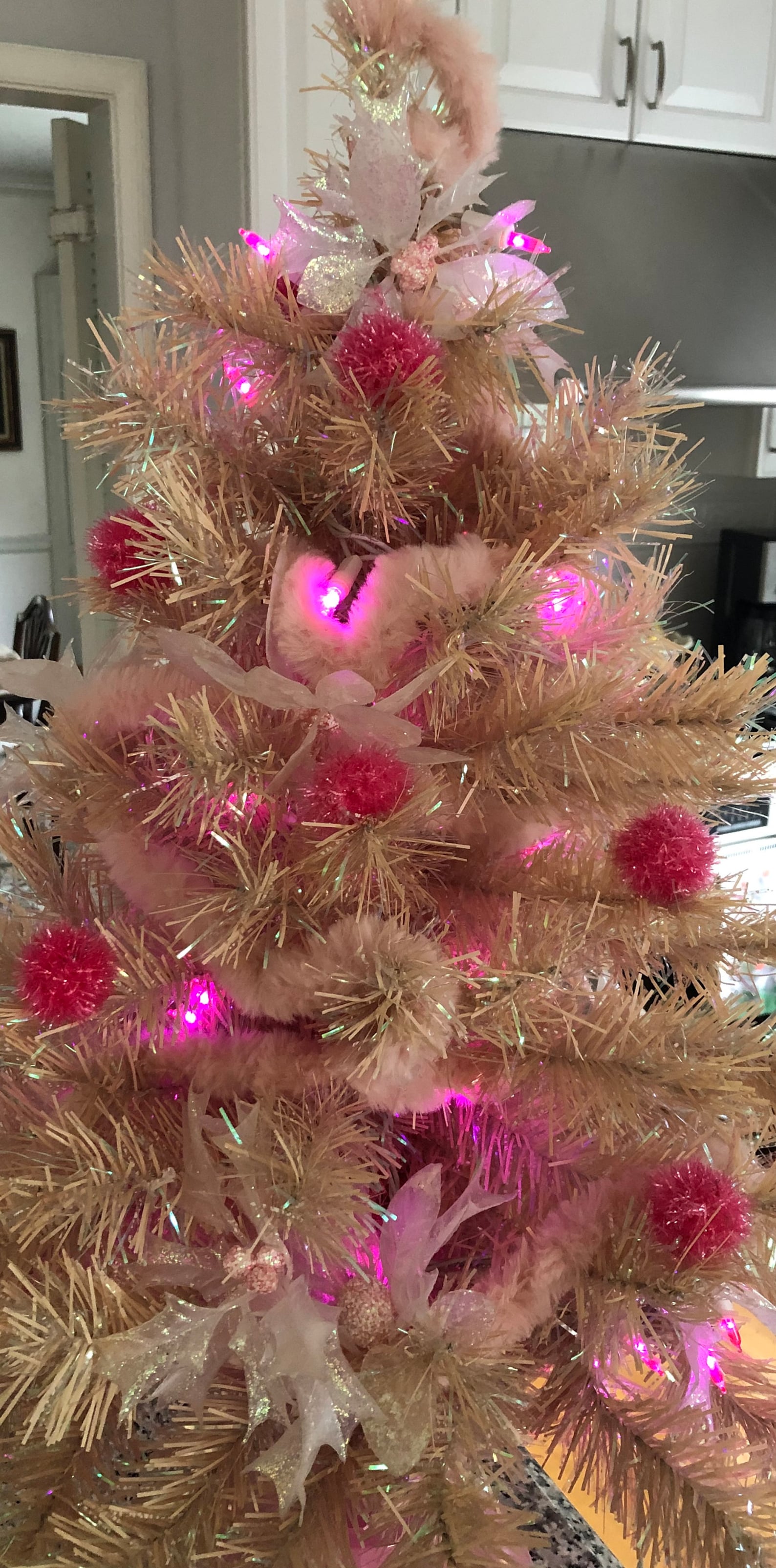 Vintage 34 H Pink Barbie Christmas Tree Working Pink Etsy