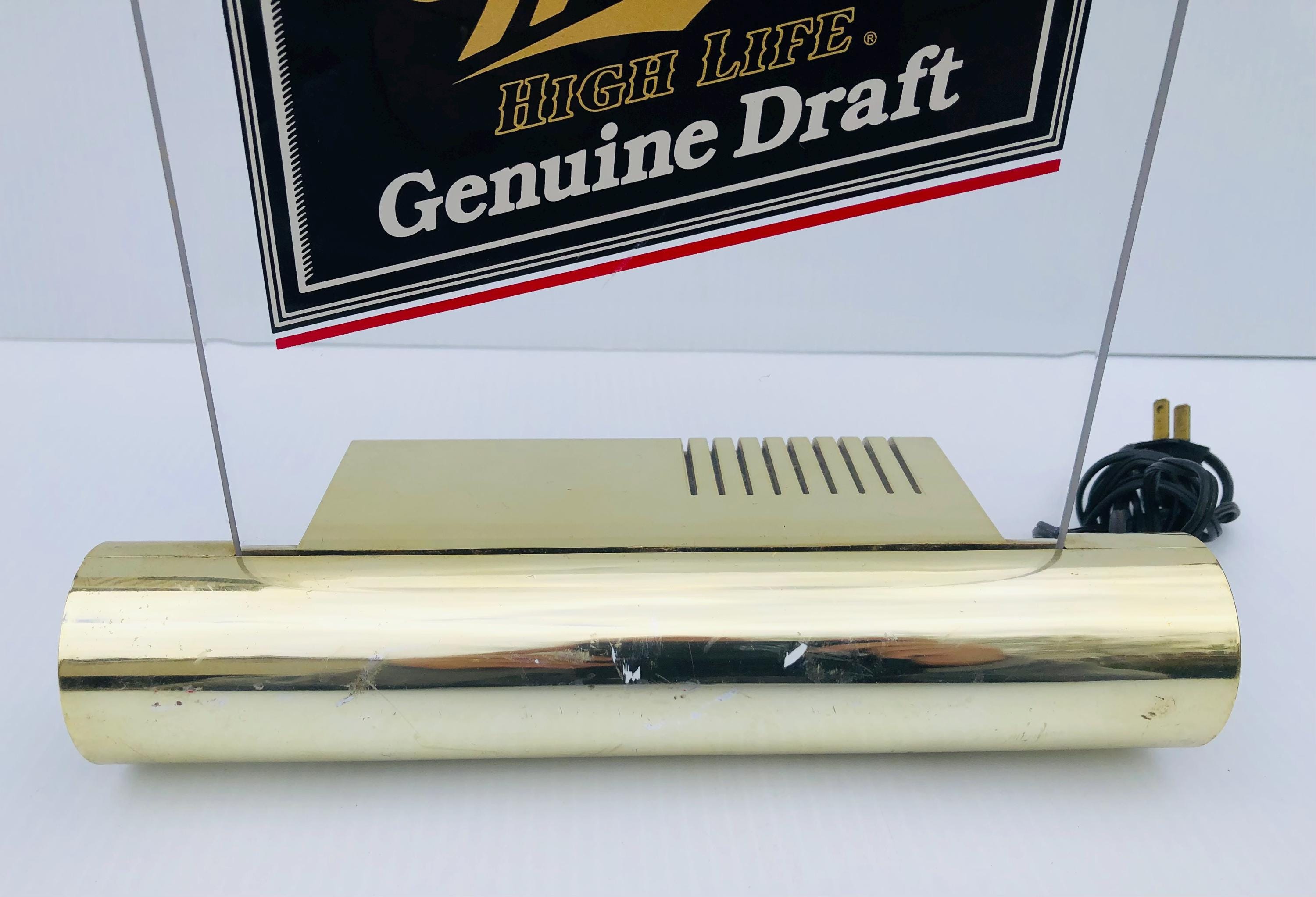 Vintage Miller Genuine Draft Bar Light, Tavern Cash Register