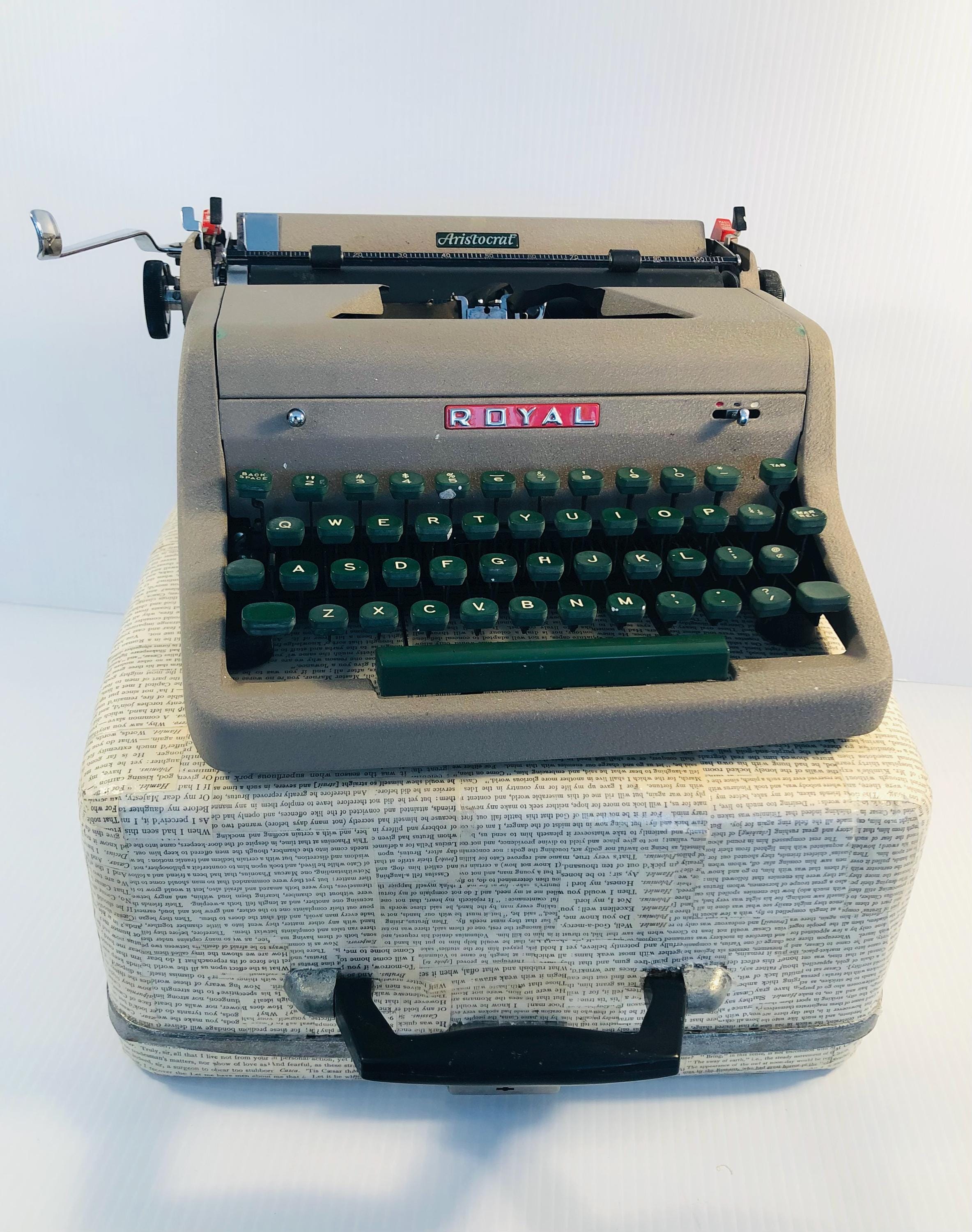 Royal aristocrat typewriter - Etsy 日本