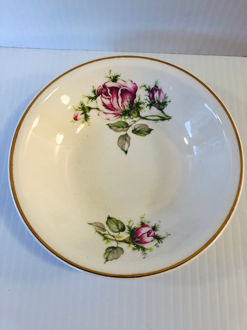 Paden City Pottery Old Rose Pattern
