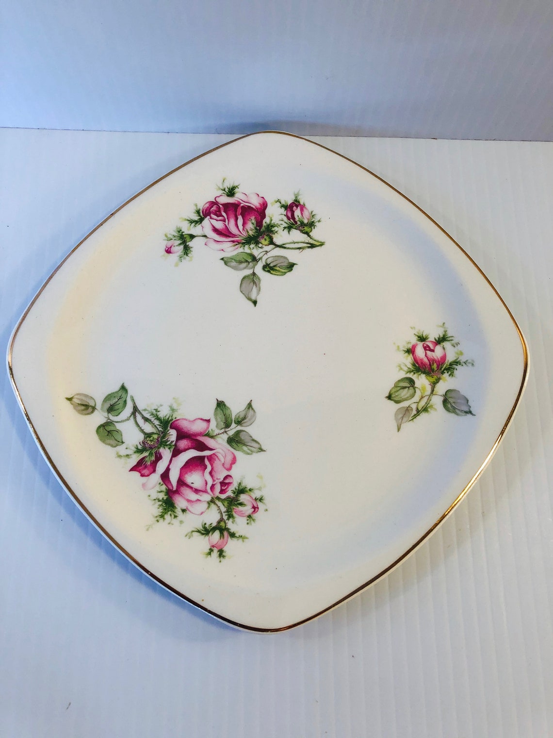 Vintage Paden City Pottery Pink Rose 31 Piece Set Includes 5 Etsy