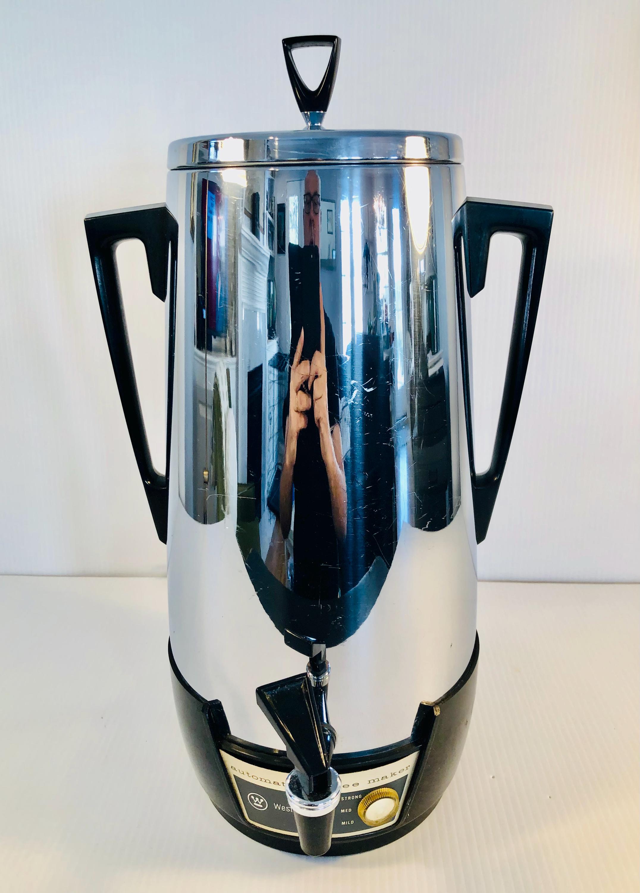 westinghouse  コーヒーメーカー　アンティーク　レトロ　電気ケトル アメリカンなレトロ風キッチン家電！ノスタルジアNostalgiaの
