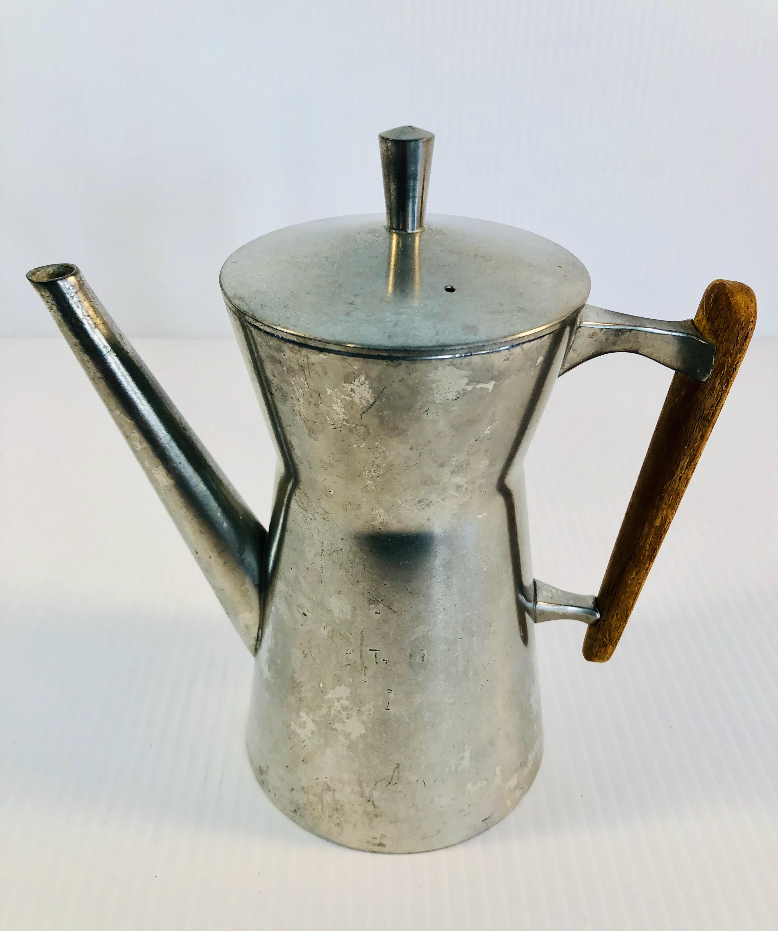Carafe Pichet Design Etain Argenté Metawa Holland (Gebraucht) in La