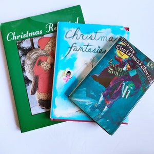 VINTAGE | lot of 3 Christmas books
