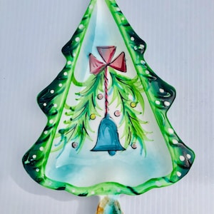 Vintage Holt Howard Dish in the Shape of a Christmas Tree, Stamped Holt Howard/1959, Excellent Condition, Kitschy Christmas, Collectible