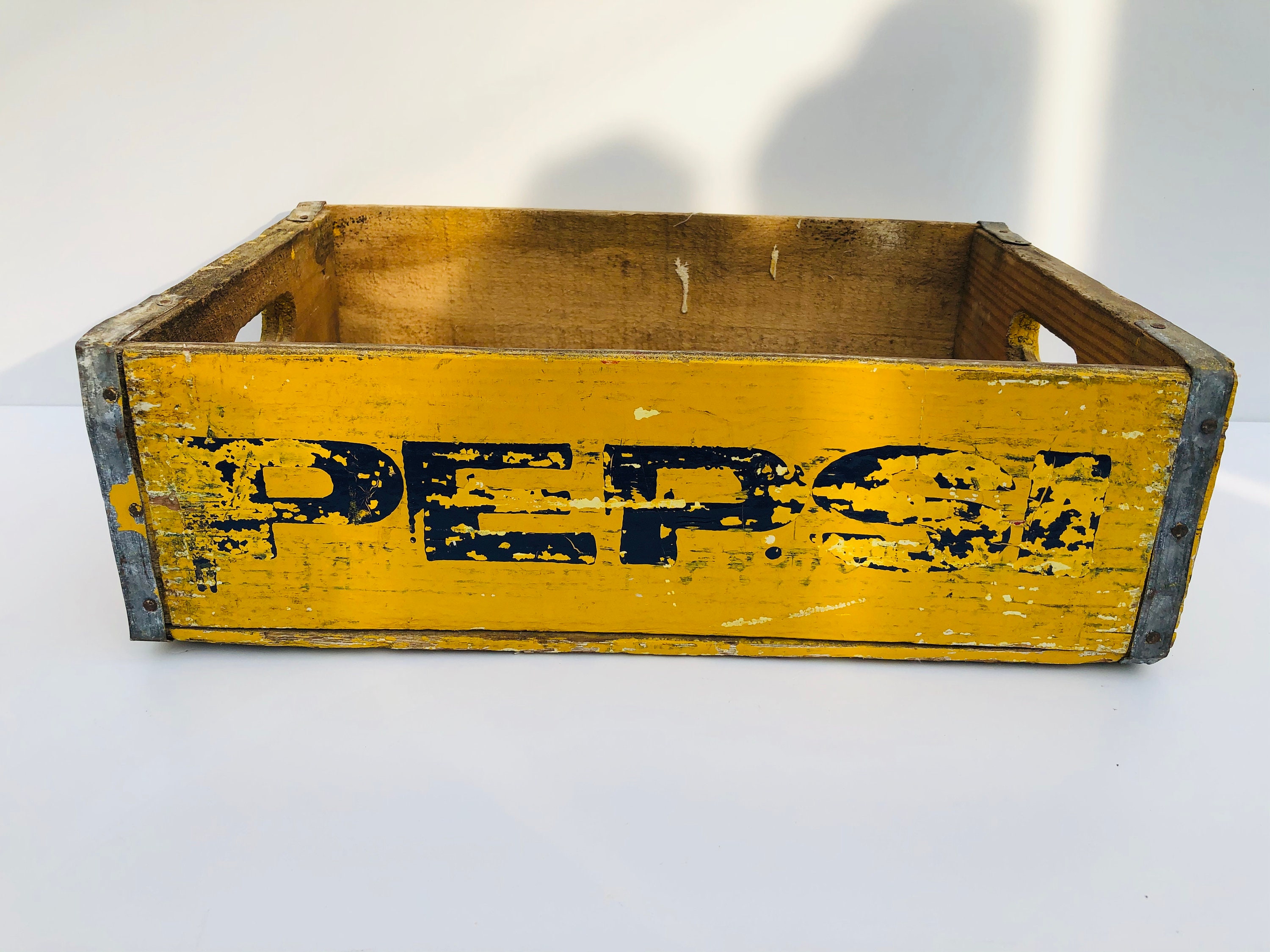 Vintage, Bois, Jaune,