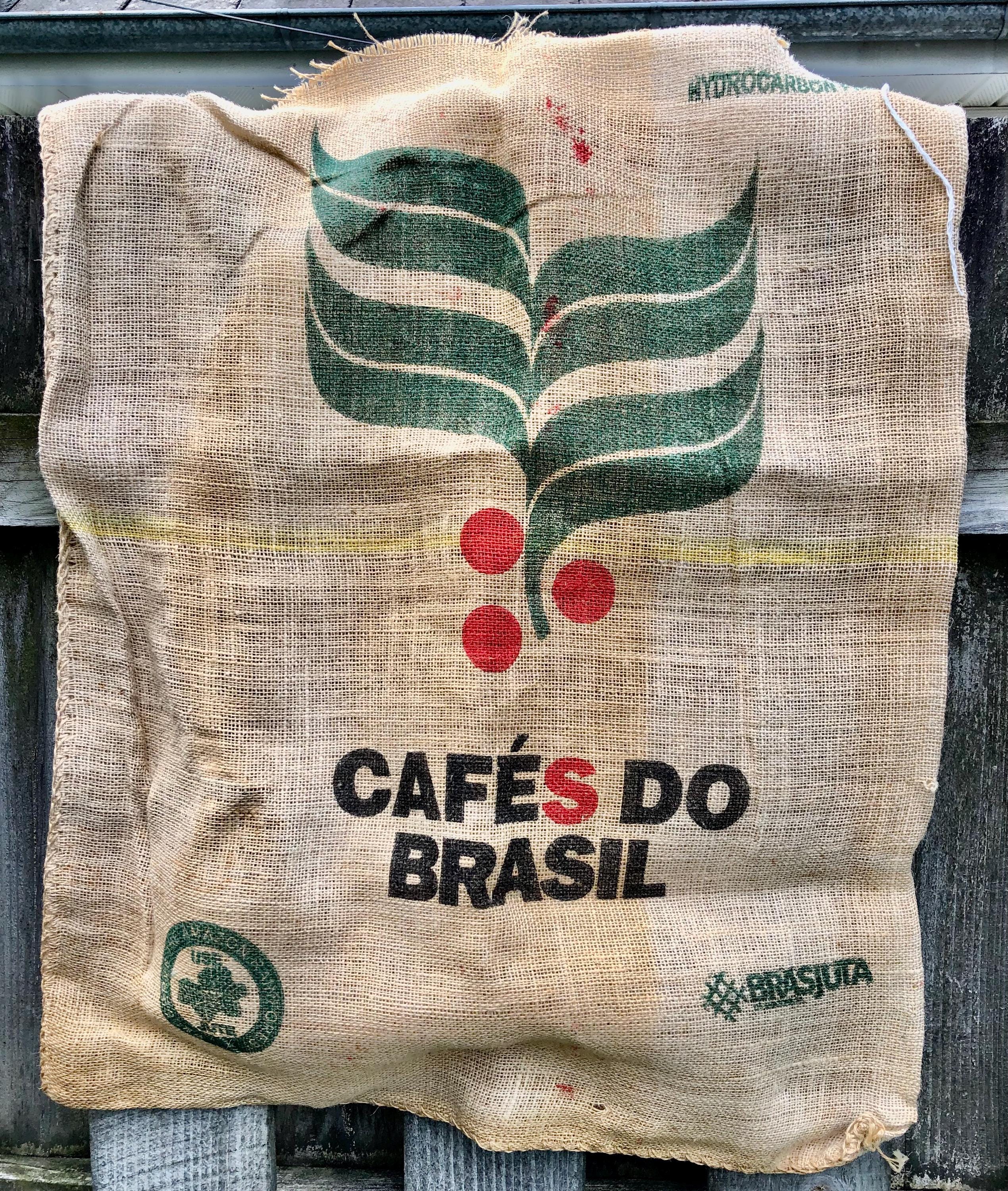 アンティーク コーヒー袋 ジャンクジャーナル ③ sold out】Blue