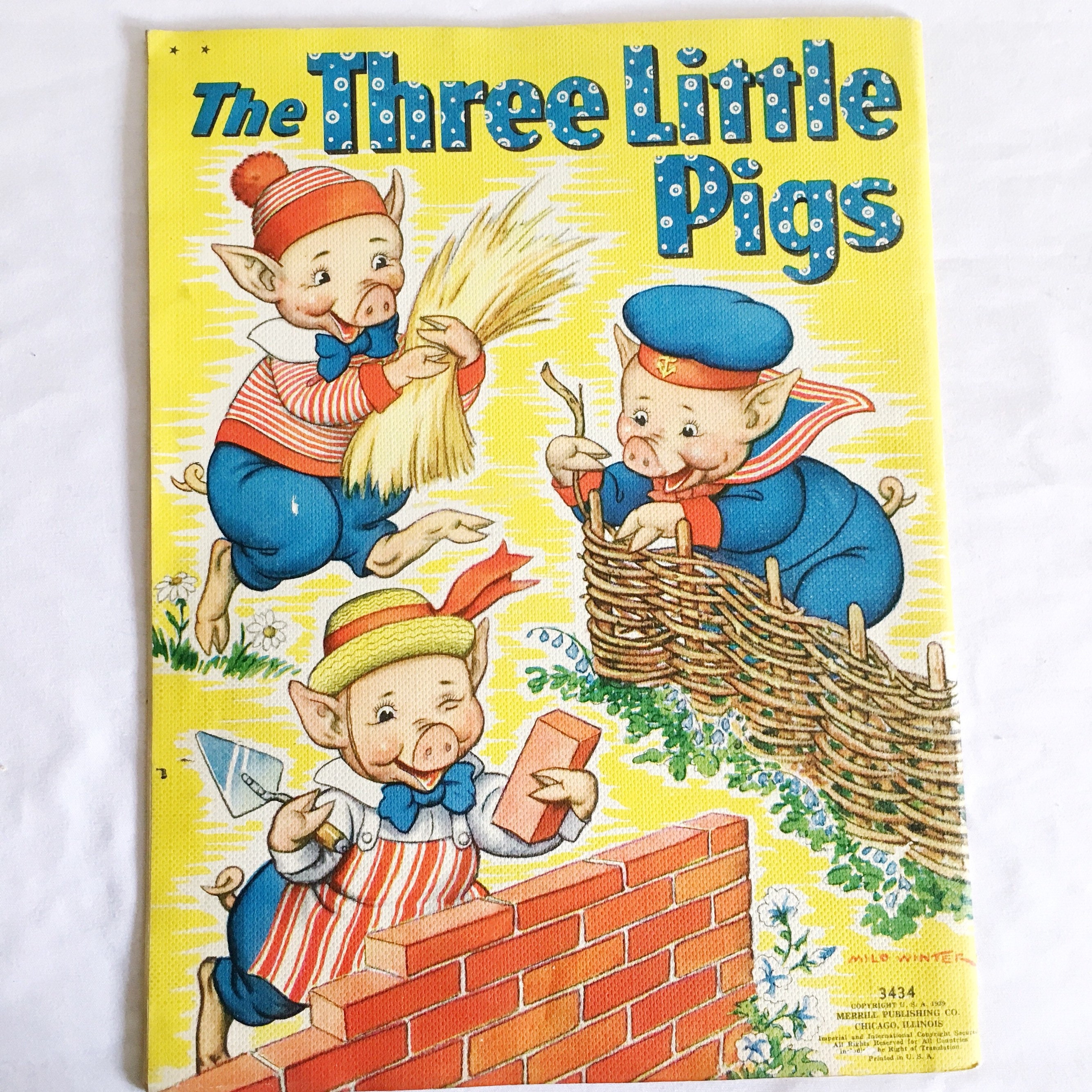 VINTAGE VINTAGE ヴィンテージ 90s Three little Pigs TEE 3匹の子豚 