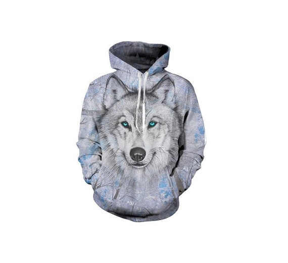 Snow sales wolf hoodie