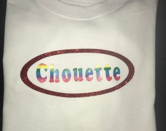 Chouette arc en ciel tee