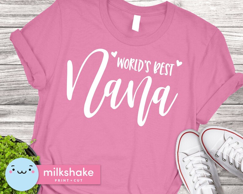 Download World's Best Nana SVG eps jpg png dxf Files for Cutting | Etsy