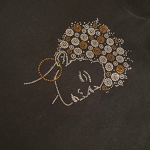 Bling Afro Lady…SALE