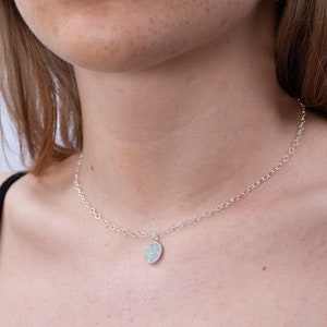 Rough Aquamarine Pendant