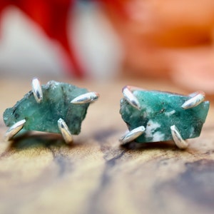 Natural Emerald Earrings