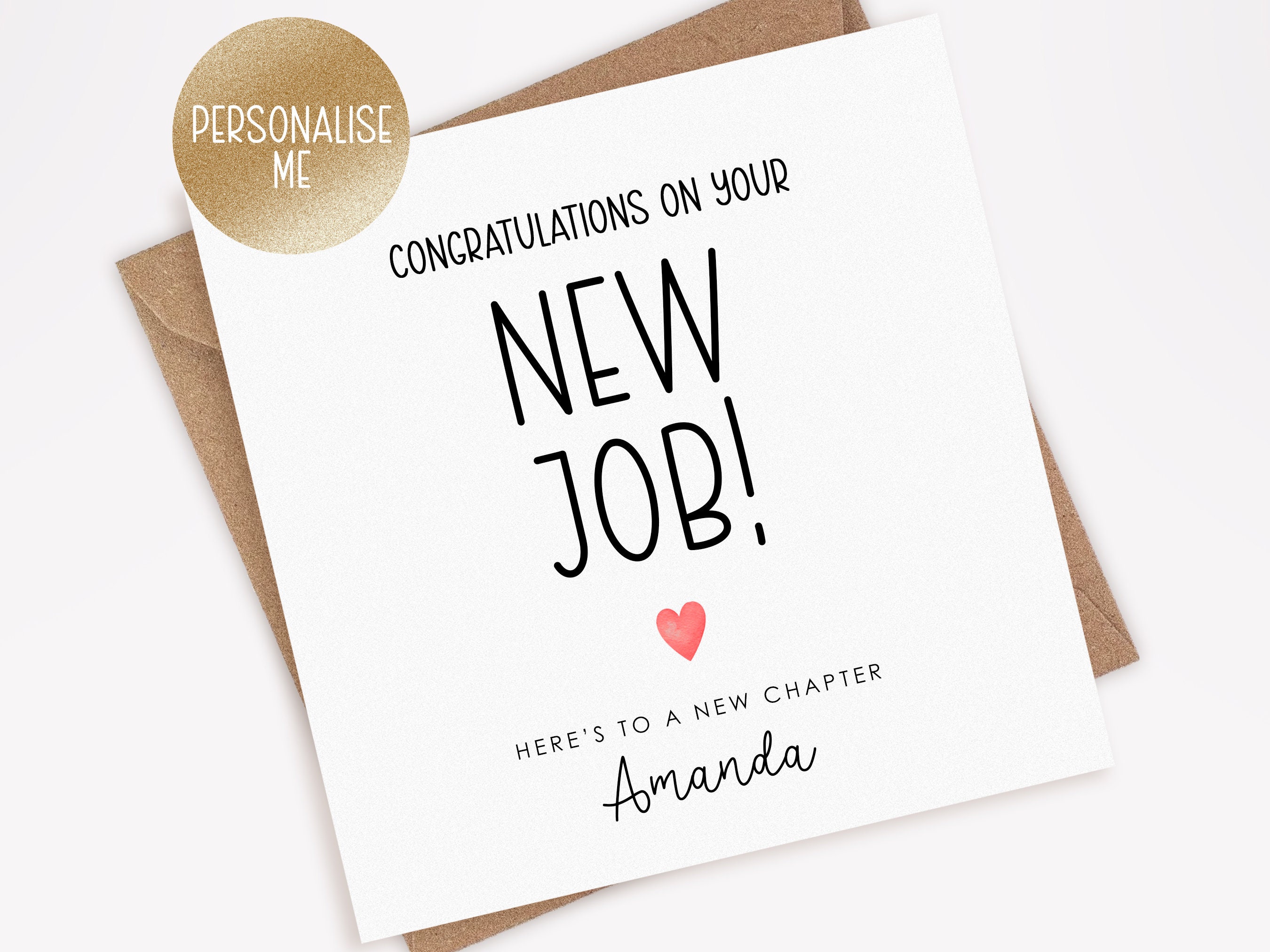 Good Luck Card - Cool Pug Dog You Got This Colleague New Job