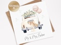 Personalised Wedding Card, Personalised Just Married Wedding Card, Wedding Car Card, Newlyweds, Congratulations Wedding Day Card (046) product logo