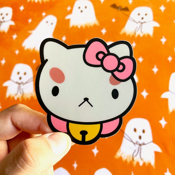 Hello Puppycat Vinyl Sticker