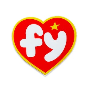 FY Beanie Babie Vinyl Sticker