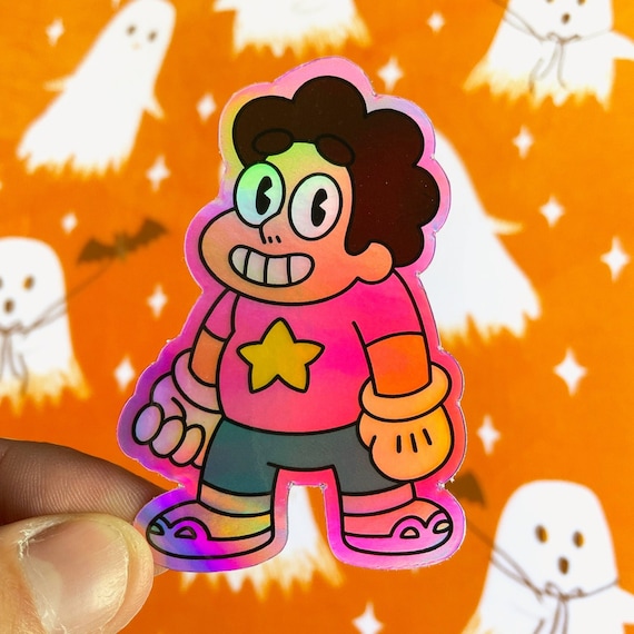 Steven Universe Holographic Vinyl Sticker