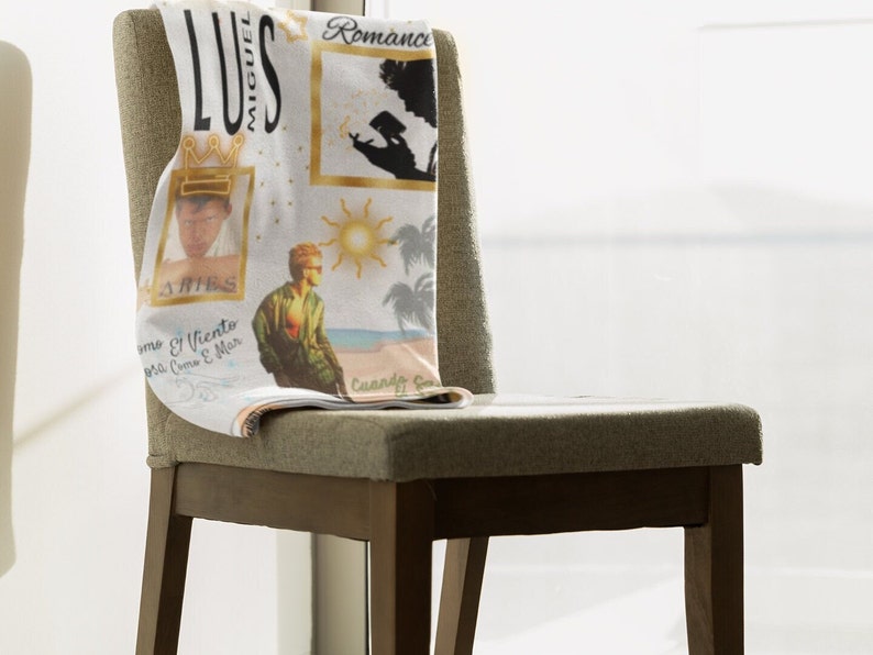 Luis Miguel Blanket Song Lyrics Gift for Her Etsy