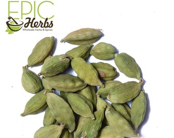 Cardamom Pods Whole, Green - 1 lb